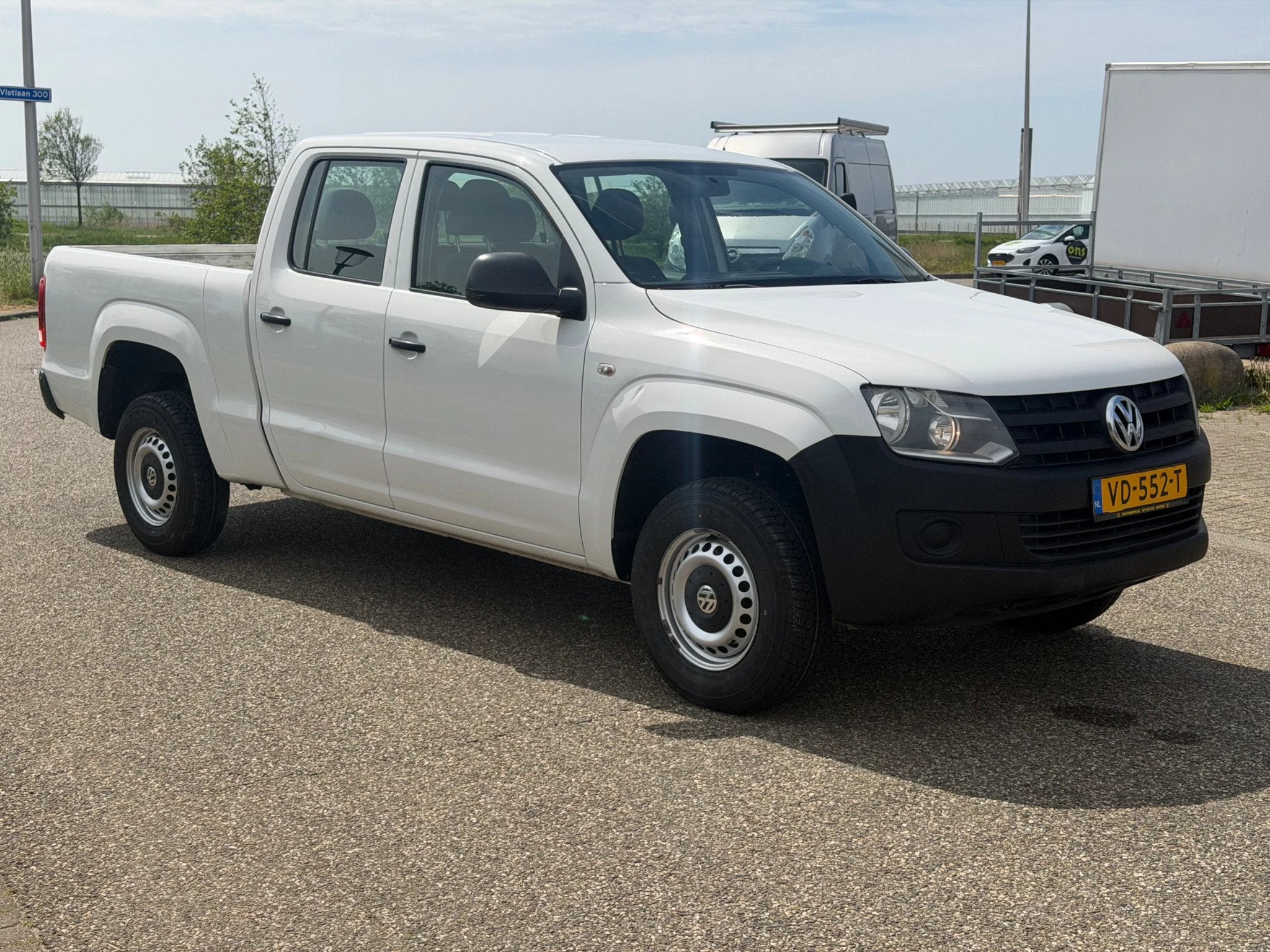 Volkswagen Amarok 2.0TDI Dubbelcabine Pick Up Airco MARGE, Auto's, 13 km/l, Euro 5, Gebruikt, 4 cilinders