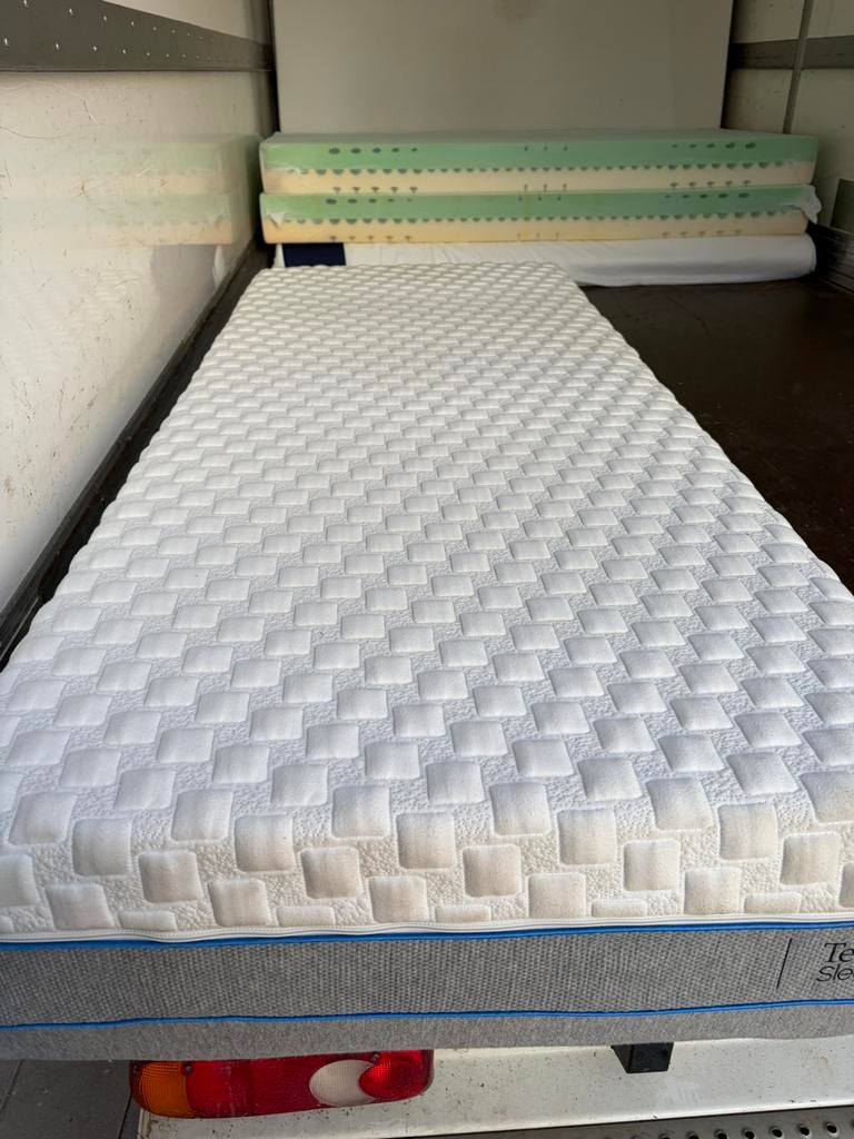 Technogel matrassen – 2x 80x200 Medium, Ophalen of Verzenden, Eenpersoons, 80 cm