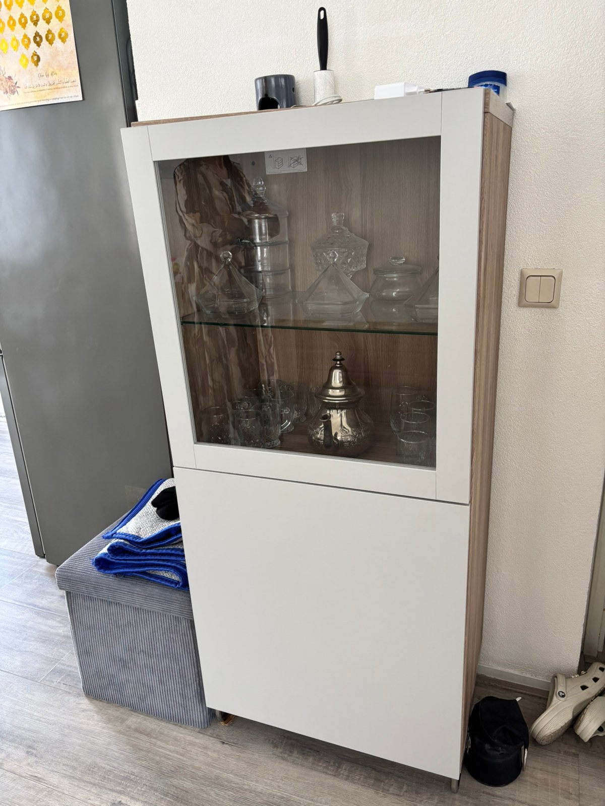 Ikea set tv meubel + kast, Huis en Inrichting, Kasten | Vitrinekasten, Ophalen, Zo goed als nieuw, 25 tot 50 cm, Minder dan 100 cm