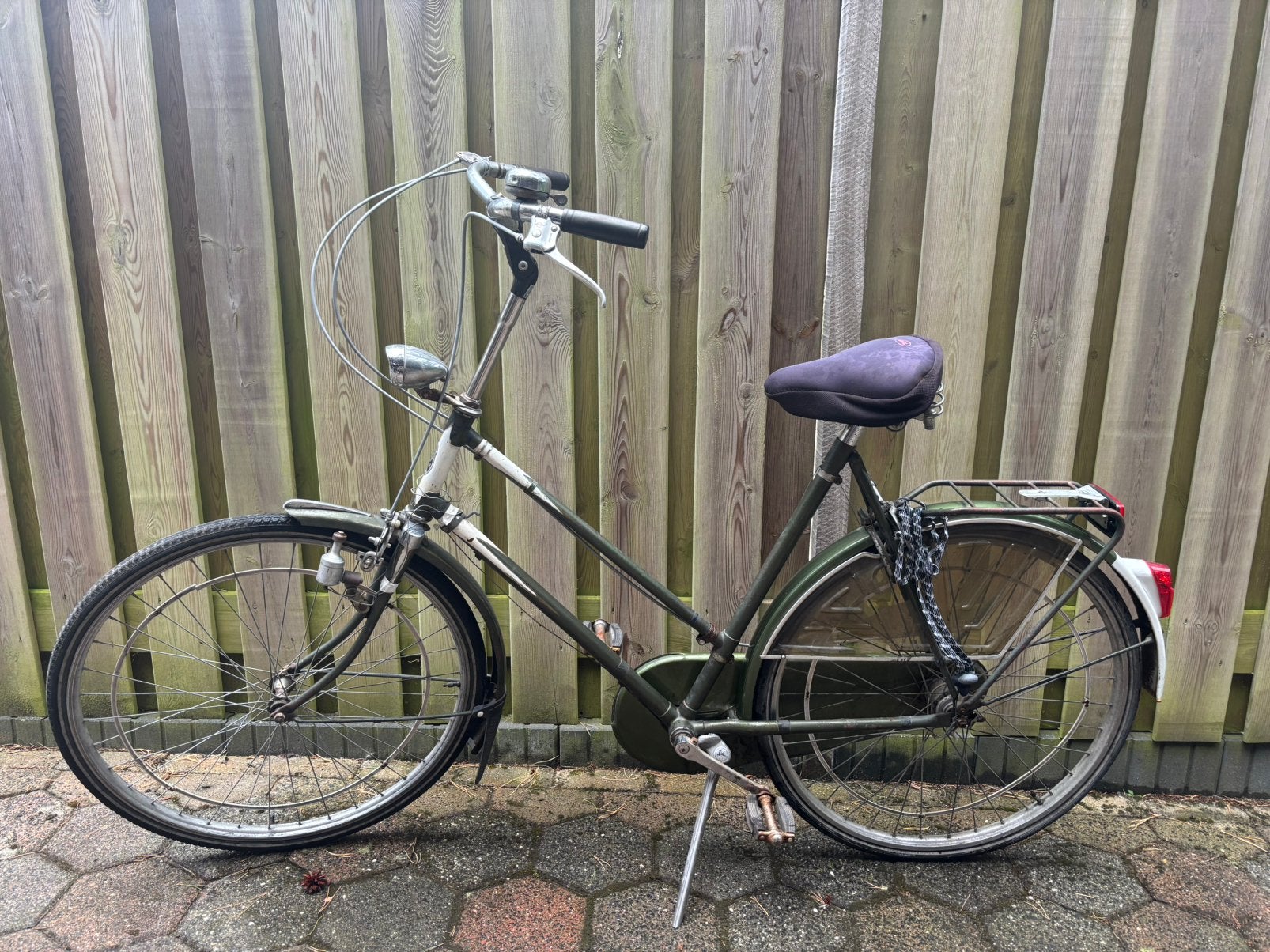 Klassieke groene Gazelle dames fiets, Fietsen en Brommers, Ophalen