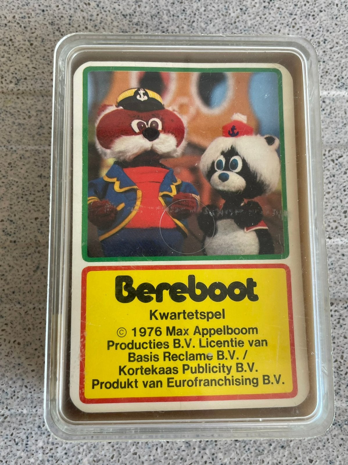 Berenboot kwartet 1976 vintage retro, Ophalen of Verzenden, Zo goed als nieuw, Kwartet(ten)