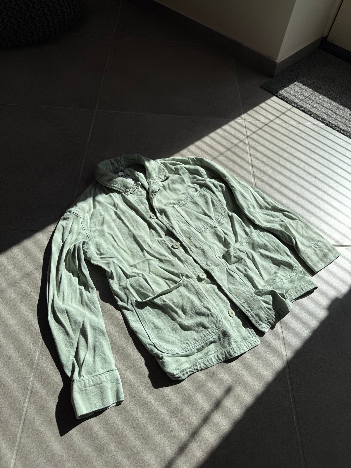 Zara lichtgroen overshirt/jasje maat S, Ophalen of Verzenden, Zo goed als nieuw, Maat 36 (S), Groen