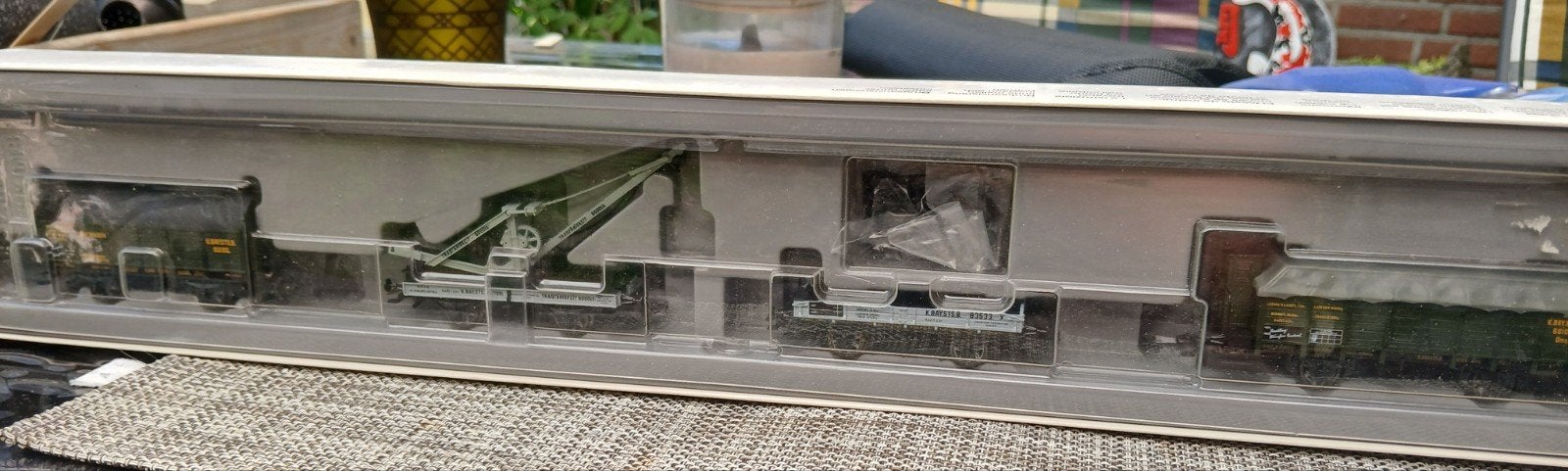 Märklin HO 4897 Turfvervoer set K.Bay.Sts.B. Nieuw in doos, Wisselstroom, Ophalen of Verzenden, Märklin, Nieuw