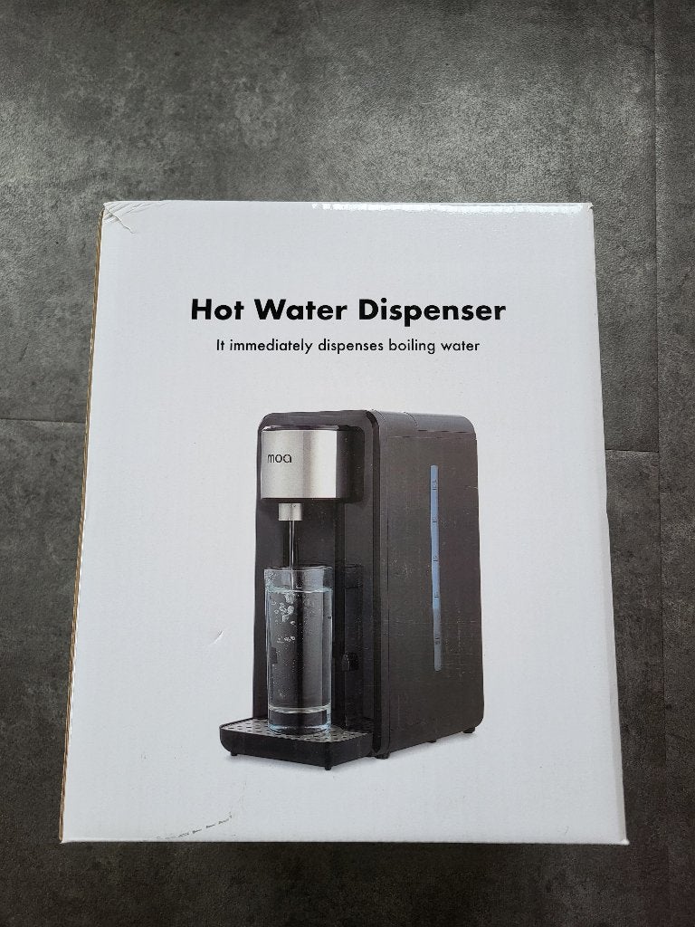 MOA Heetwaterdispenser Luxe Instant Waterkoker HWD14 (NW!), 2 liter of meer, Ophalen of Verzenden, Nieuw, Rvs