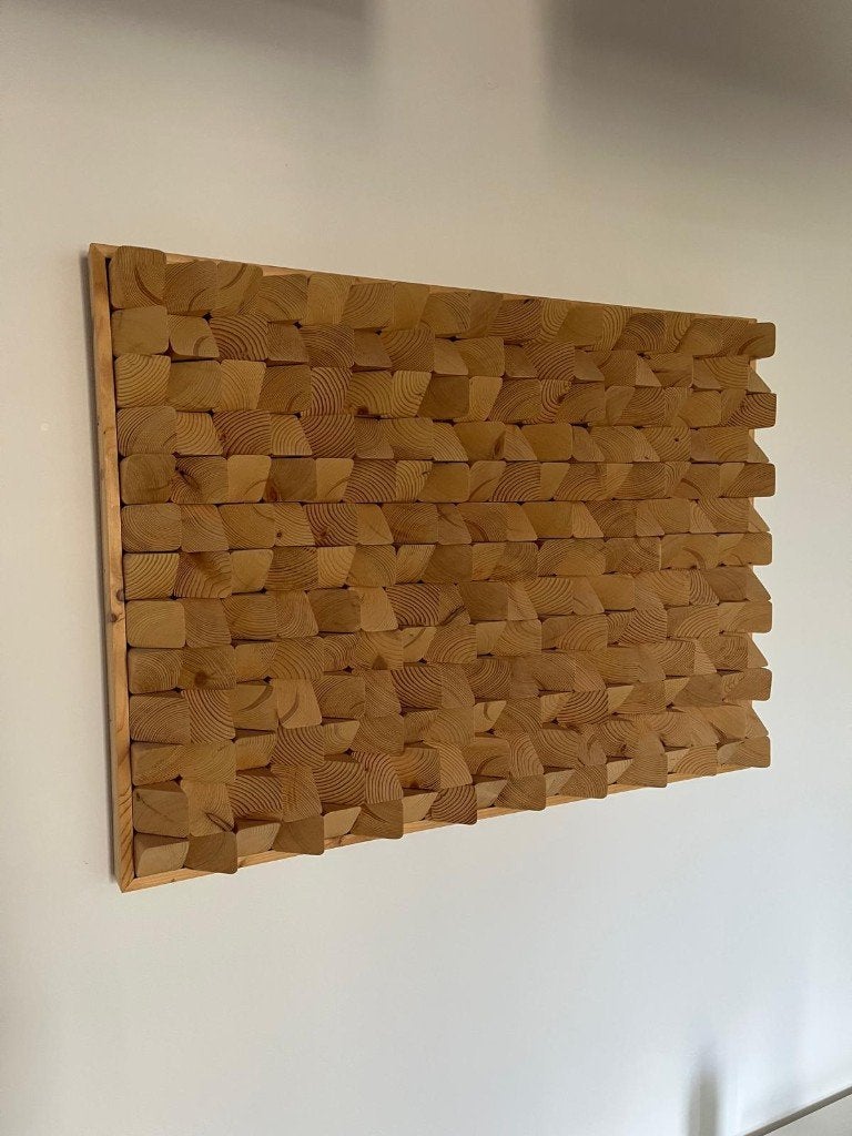 Houten Akoestische Diffuser - Bijv voor Muziekstudio, Doe-het-zelf en Verbouw, Ophalen
