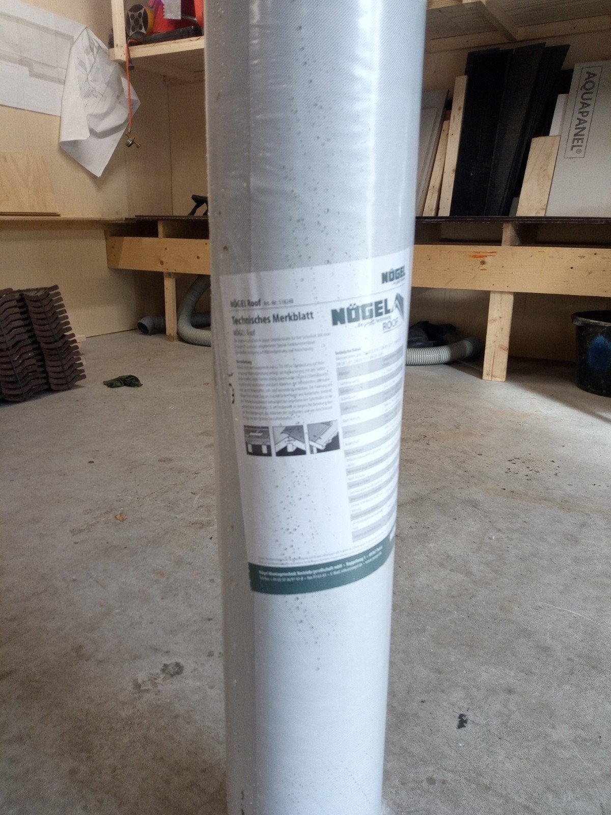 SUPER DEAL 150gr/m2 dampopen folie spinvlies, Doe-het-zelf en Verbouw, Ophalen of Verzenden, Nieuw, 15 m² of meer, Folie