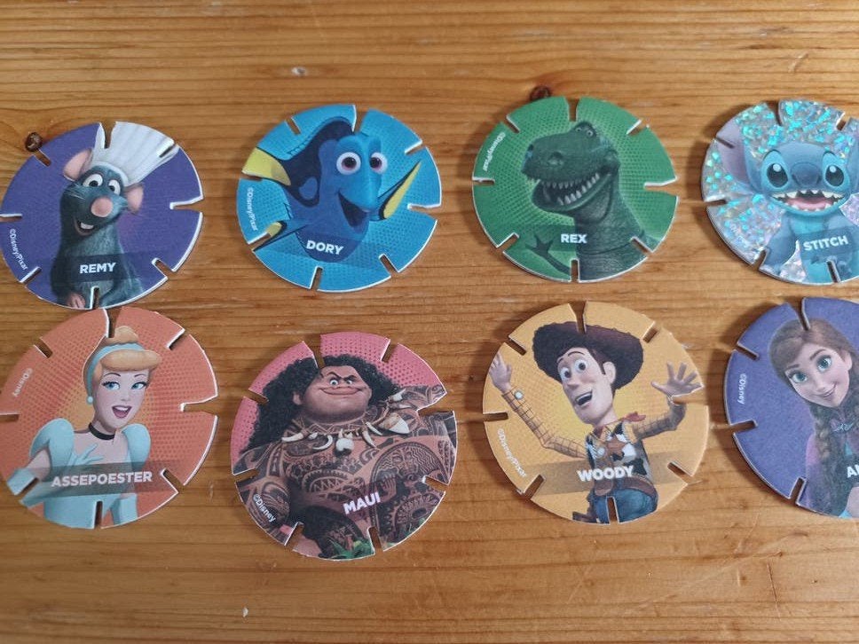 Disney Pixar AH Diskeyz 8 albert heijn, Ophalen of Verzenden, Overige figuren, Nieuw, Overige typen
