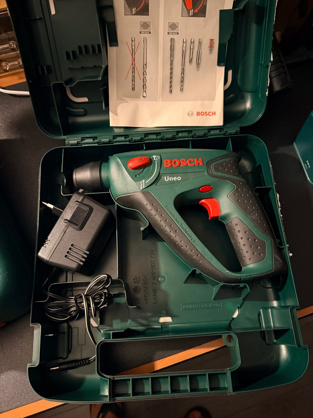 Bosch Uneo Boorhamer - Zo goed als nieuw, Ophalen, Boor- en/of Breekhamer, Zo goed als nieuw, Minder dan 400 watt