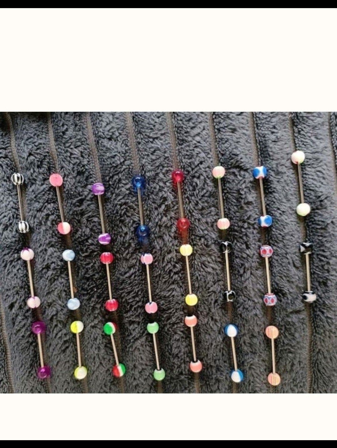 tongpiercings verschillende, Sieraden, Tassen en Uiterlijk, Piercings, Verzenden, Nieuw, Staal, Tongpiercing