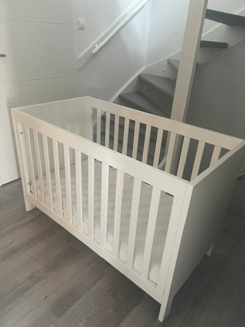 Baby ledikant Bopita in zeer goede staat, Kinderen en Baby's, Babywiegjes en Ledikanten, Ophalen, Zo goed als nieuw, Ledikant