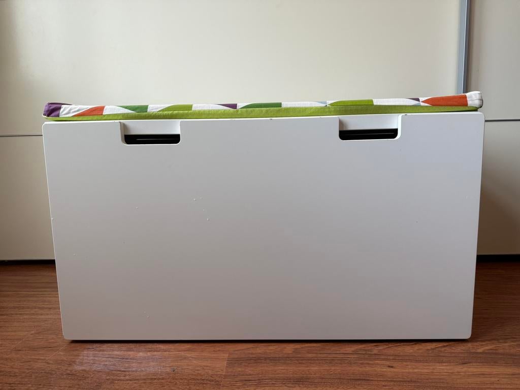 Speelgoedkist Ikea met kussen, Ophalen, Gebruikt, Overige typen