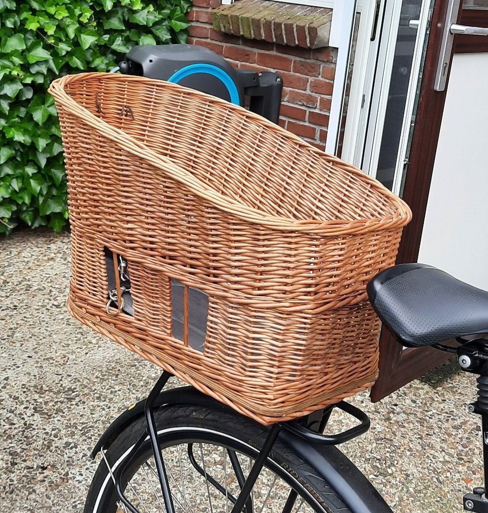 Hondenmand voor fiets, Ophalen, Nieuw, Fietsmand, Basil  zwart