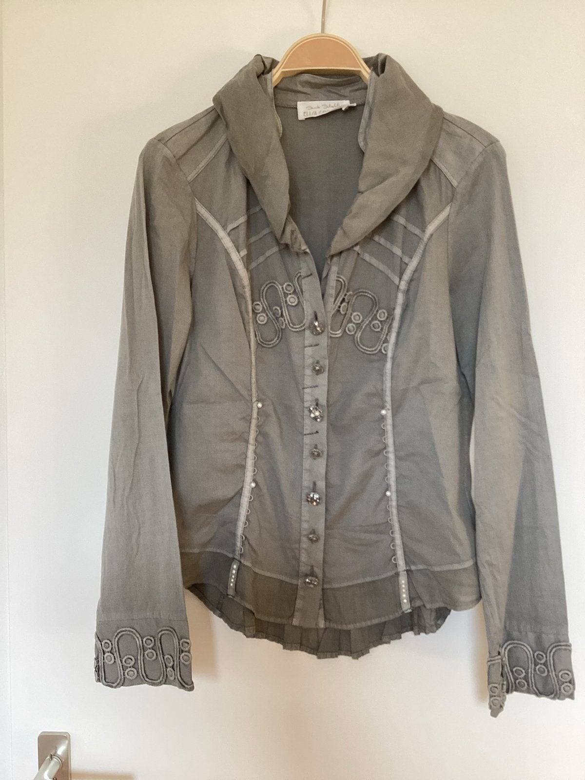 Elisa Cavaletti Blouse/Jasje - Zo goed als nieuw, Ophalen of Verzenden, Zo goed als nieuw, Maat 38/40 (M), Grijs