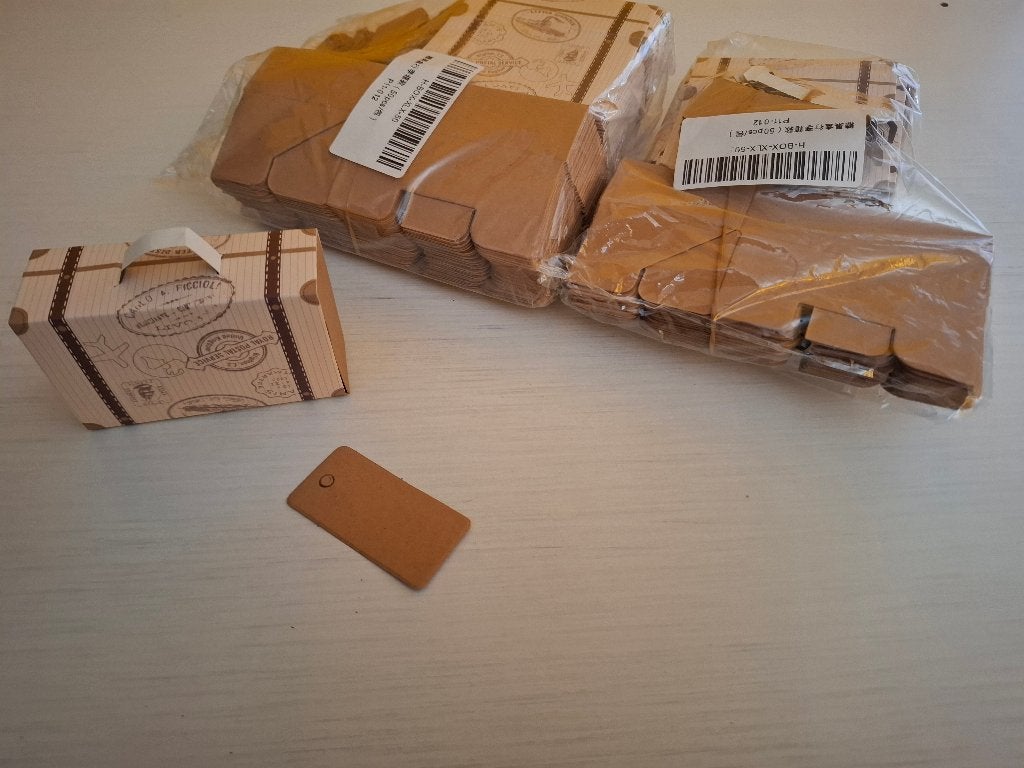 Bruiloft accessoires reiskoffertje voor bruidssuikers, Ophalen of Verzenden, Nieuw, Overige typen, Geboorte of Huwelijk