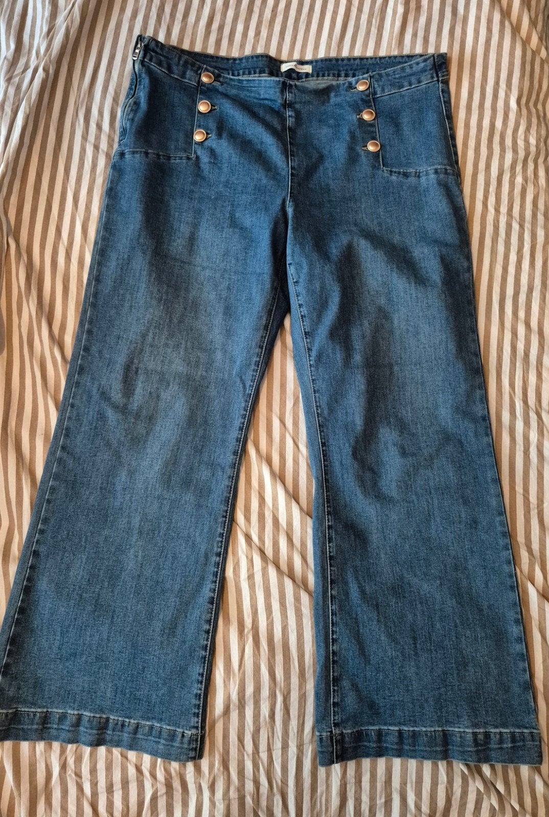 Zgan spijkerbroek, paprika mode, Ophalen of Verzenden, Zo goed als nieuw, Blauw, Broek of Spijkerbroek