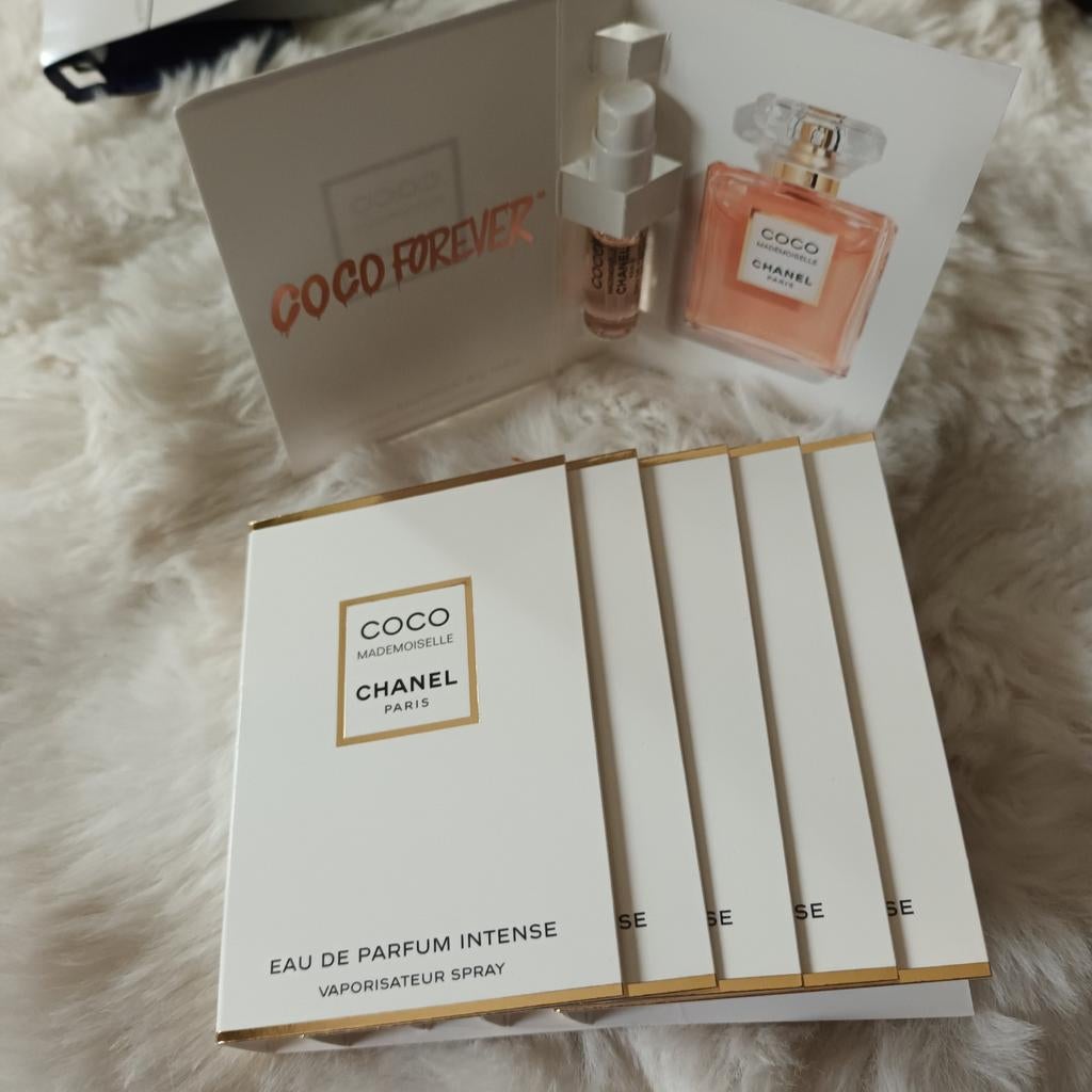 CHANEL coco mademoiselle INTENSE parfum proefjes..6 x..nieuw, Ophalen of Verzenden, Nieuw