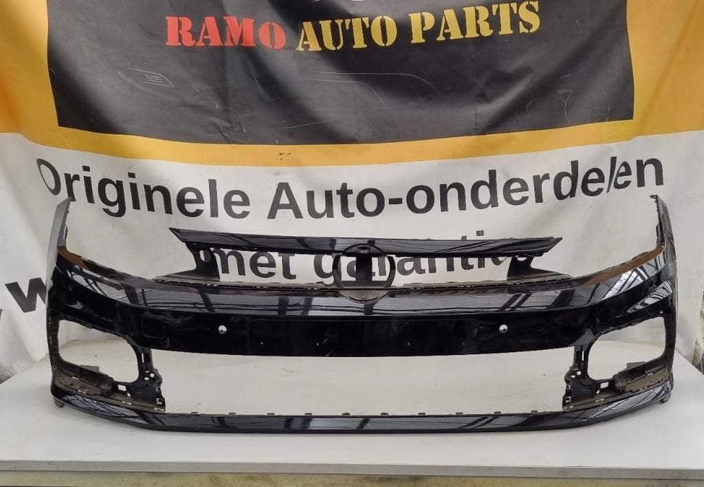 VOORBUMPER VW POLO 2G R LINE GTI LEVERBAAR 2G0807221J, Gebruikt, -, Voor, -