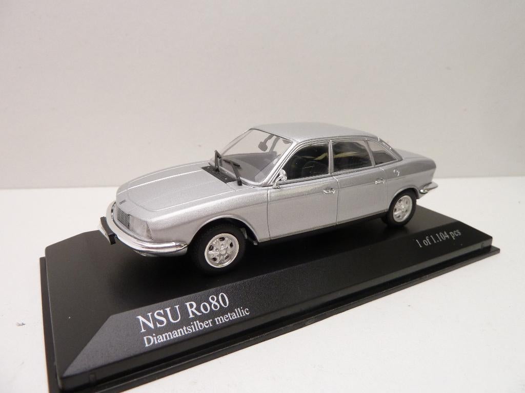 NSU RO80  '' Minichamps '', Ophalen of Verzenden, Zo goed als nieuw, Auto, MiniChamps