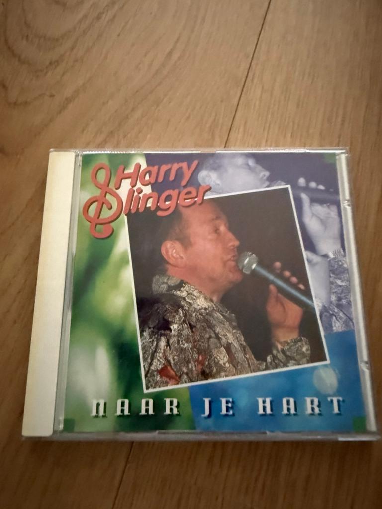 Cd harry slinger drukwerk naar je hart, Ophalen of Verzenden, Zo goed als nieuw, Levenslied of Smartlap
