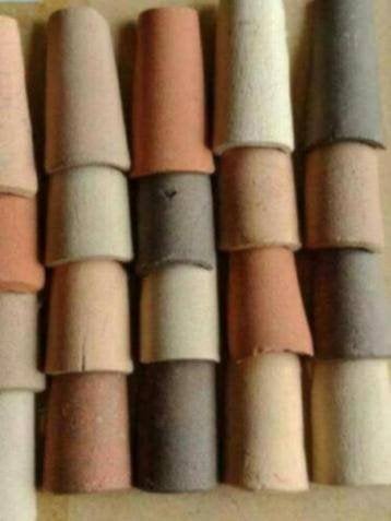 Handgemaakte keramische Franse dakpannen voor poppenhuis, Ophalen, Nieuw, Overige typen