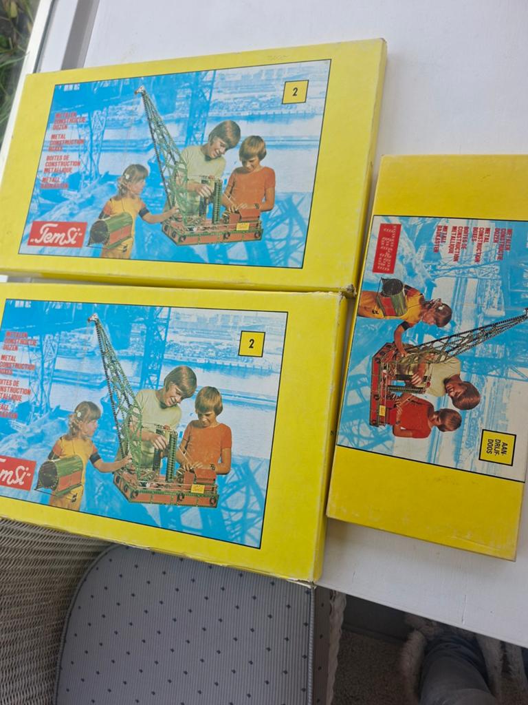 Temsi Mecanoo 3 Dozen, Ophalen of Verzenden, Groter dan 1:32, Auto, Overige merken