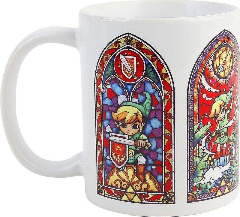 The Legend of Zelda beker  Stained Glass, Ophalen of Verzenden, Nieuw