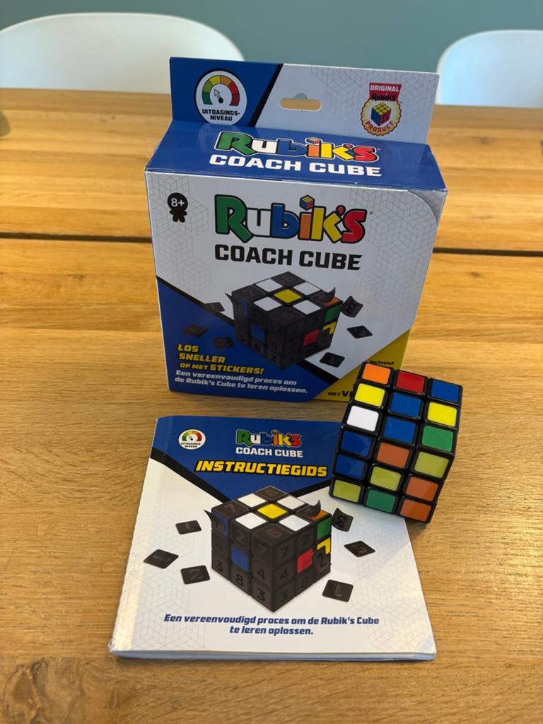 Rubik's Cube incl doos en instructieboekje, Kinderen en Baby's, Ophalen, Zo goed als nieuw, Jongen of Meisje
