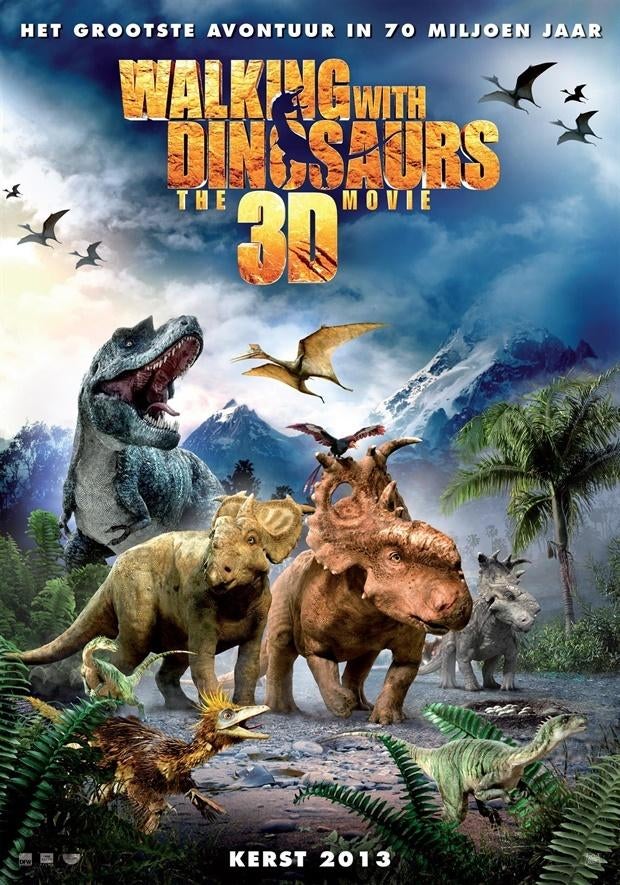 WALKING   WITH   DINOSAURS      filmposter., Verzamelen, Posters, Nieuw, Film en Tv, A1 t/m A3, Rechthoekig Staand, 3D, Verzenden