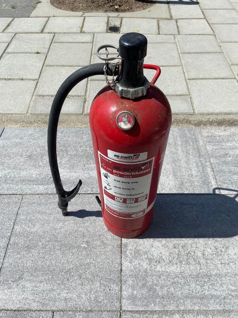1 mooie rooie Brandblusser, Ophalen of Verzenden, Zo goed als nieuw