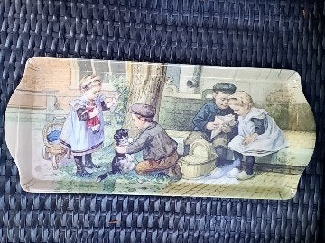 Ot en Sien dienblad, Huis en Inrichting, Ophalen of Verzenden, Zo goed als nieuw, Rechthoekig, Kunststof