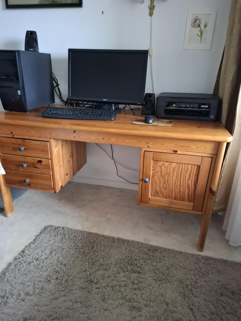 Grenen bureau, Ophalen, Zo goed als nieuw