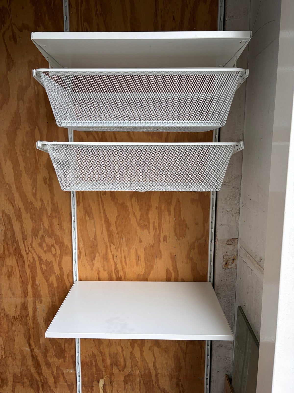 IKEA Boaxel opbergsysteem met planken en manden, Huis en Inrichting, Ophalen, Gebruikt