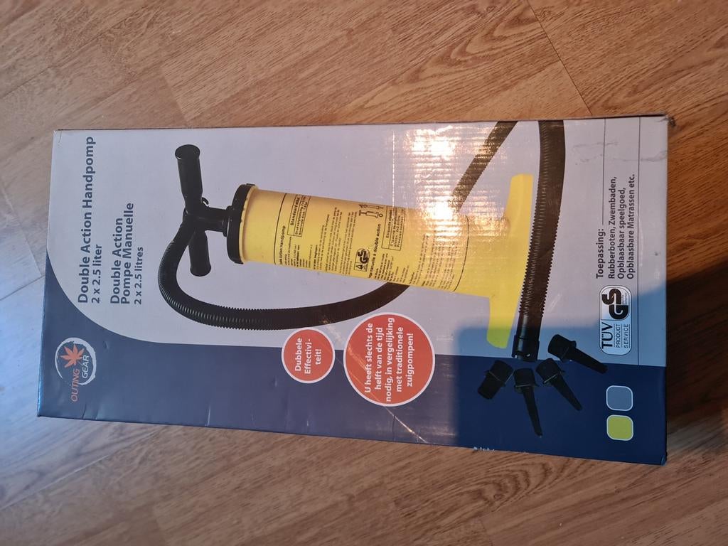 Outing Gear Double Action Handpomp 2 x 2.5 liter, Ophalen of Verzenden