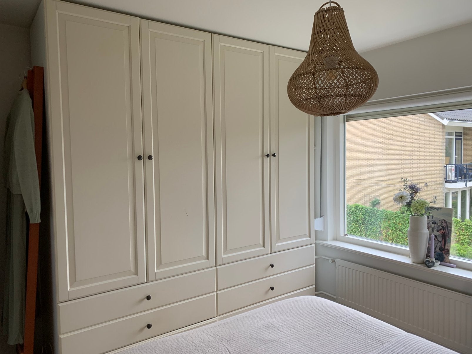 Pax kast Ikea wit grote kledingkast, Ophalen, Gebruikt, 200 cm of meer, 75 cm of meer
