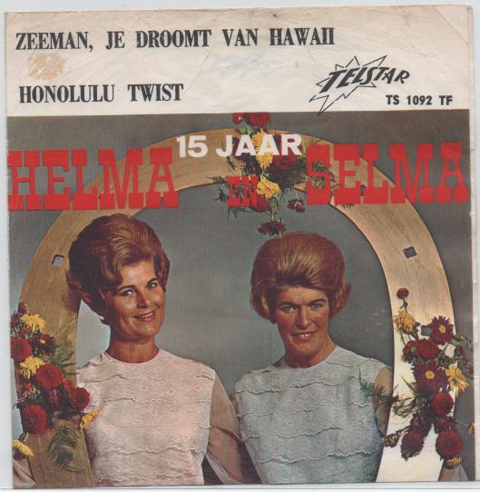 Helma en Selma- Zeeman, je droomt van Hawaii Telstar, Cd's en Dvd's, Verzenden, Zo goed als nieuw, Overige formaten, Levenslied of Smartlap