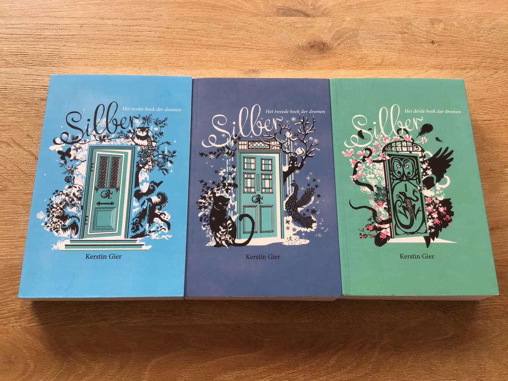 Silber-trilogie van Kerstin Gier - Complete serie boeken, Ophalen of Verzenden, Zo goed als nieuw