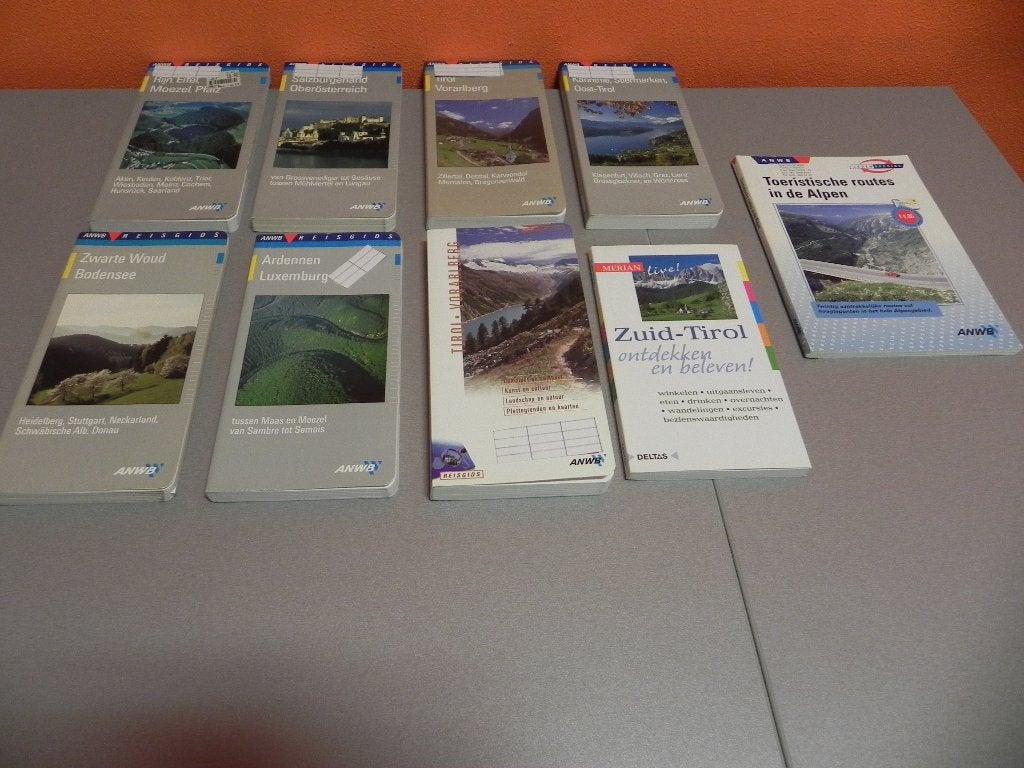 anwb  -boeken  duits-oostenrijk- van alles wat, Boeken, Reisgidsen, Europa, Nieuw, Ophalen of Verzenden, Reisgids of -boek