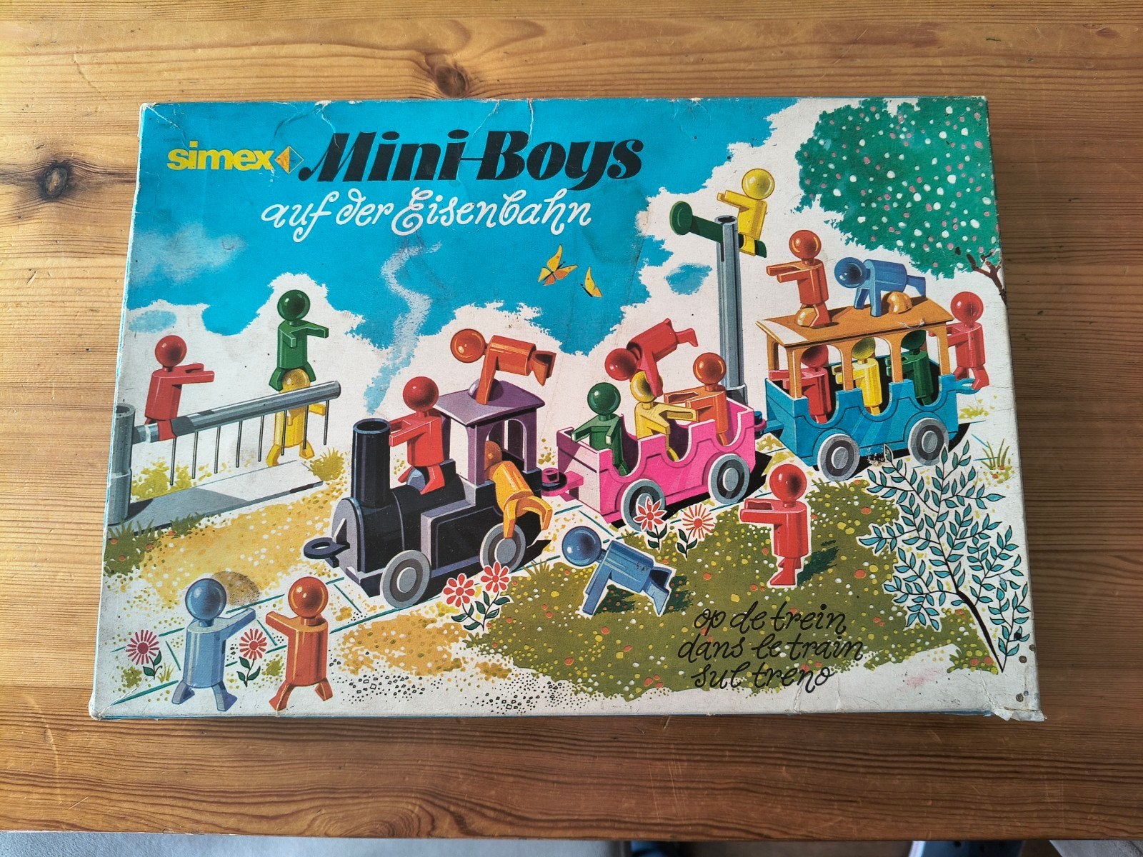 Mini Boys Simex Vintage Speelgoed Jaren 70 - Op de Eisenbahn, Ophalen of Verzenden, Zo goed als nieuw