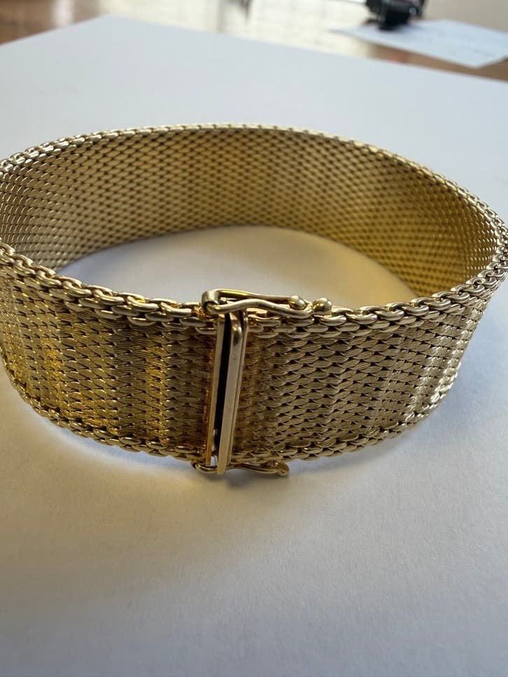 Goud,14 Karaat Gouden Armband - , 65.5 gram, Ophalen of Verzenden, Zo goed als nieuw, Goud