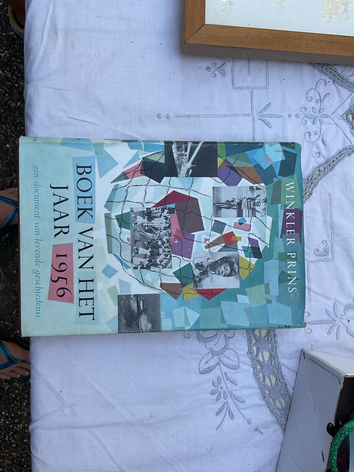 Winkler Prins Boek van het Jaar 1956 - Historisch Document, Boeken, Encyclopedieën, Ophalen of Verzenden, Gelezen, Algemeen, Los deel