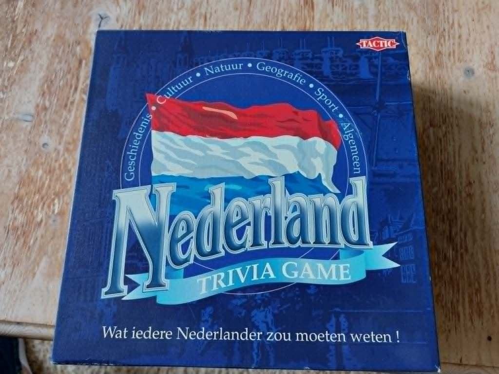 Het spel "Nederland, Trivia Game, Hobby en Vrije tijd, Ophalen of Verzenden, Gebruikt