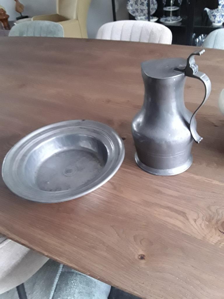 Oud tin., Antiek en Kunst, Antiek | Tin, Ophalen of Verzenden