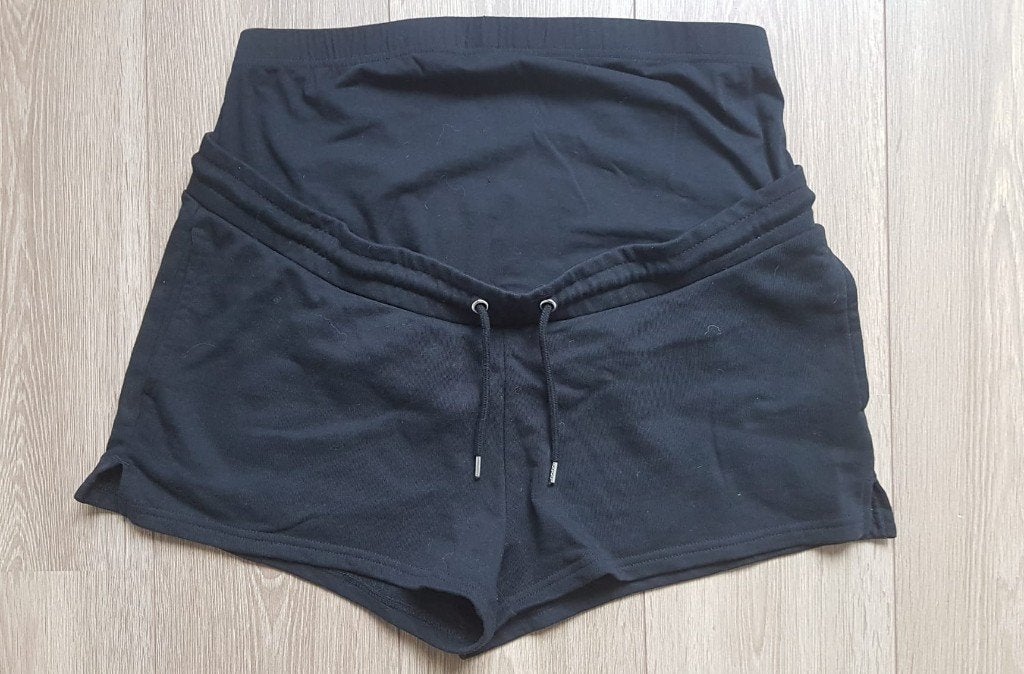 Korte Broek Zwangerschapsbroek Even& Odd XL, Kleding | Dames, Positiekleding, Verzenden, Zwart, Maat 46/48 (XL) of groter, Zo goed als nieuw