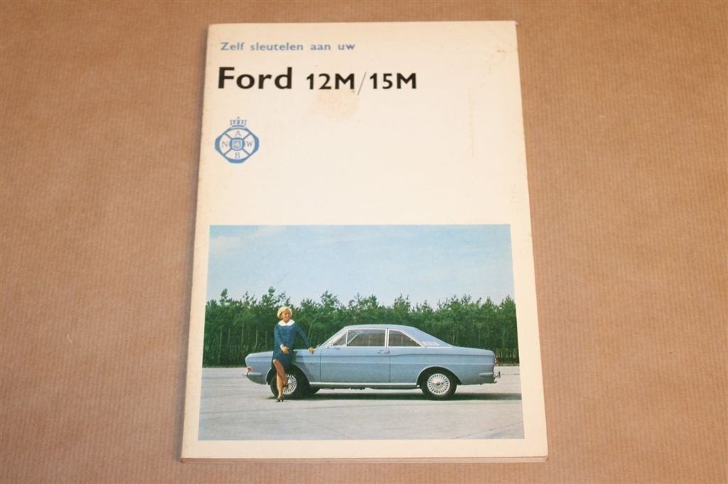 Ford 12M/15M Autohandleiding — ANWB 1972, Ophalen of Verzenden