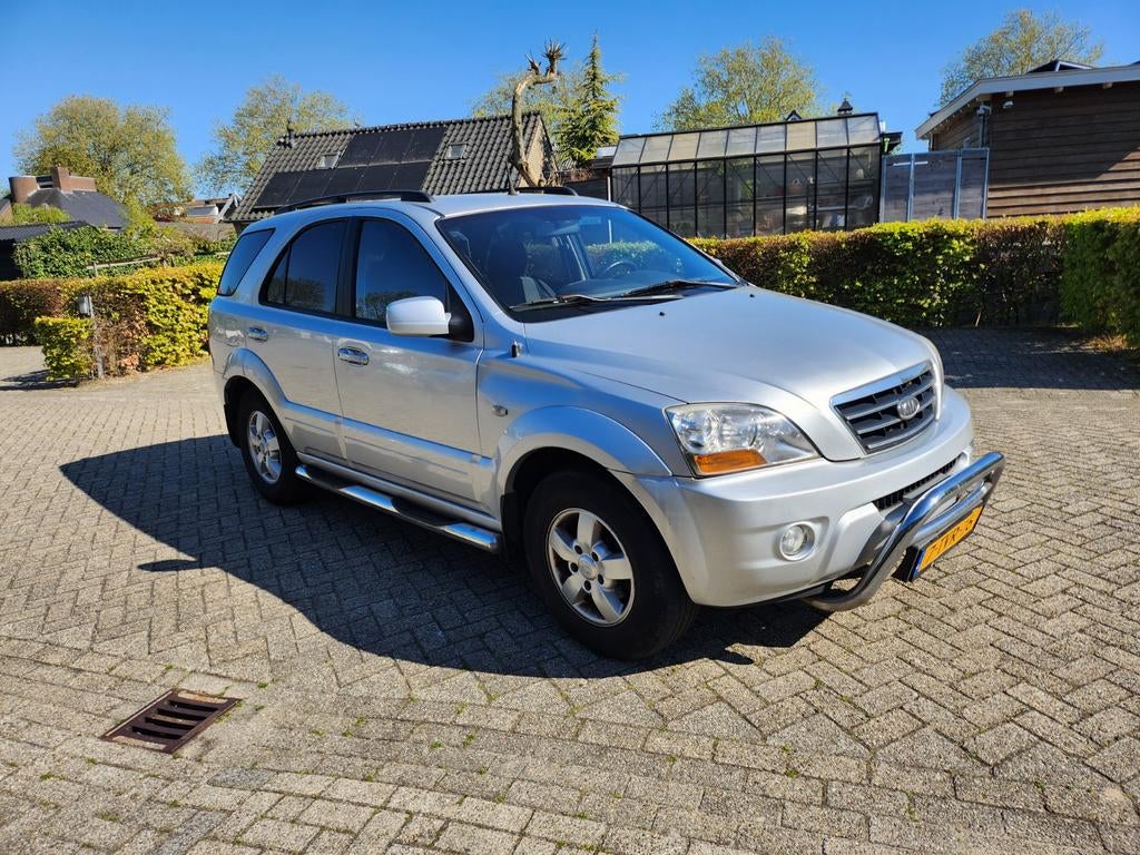 Kia Sorento 2.5 Crdi VGT AUT 2009 Grijs, Auto's, Automaat, Stof, Zwart, 163 pk