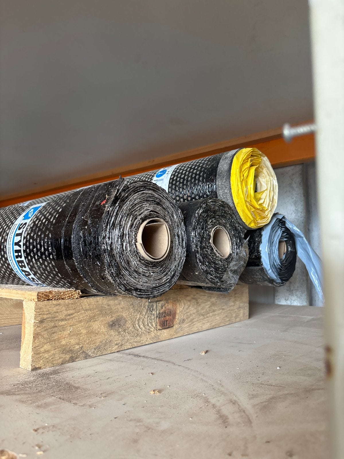 Styrbase dakleer rollen 7x1m - Nieuw, Ophalen, Overige materialen, Zwart, Nieuw