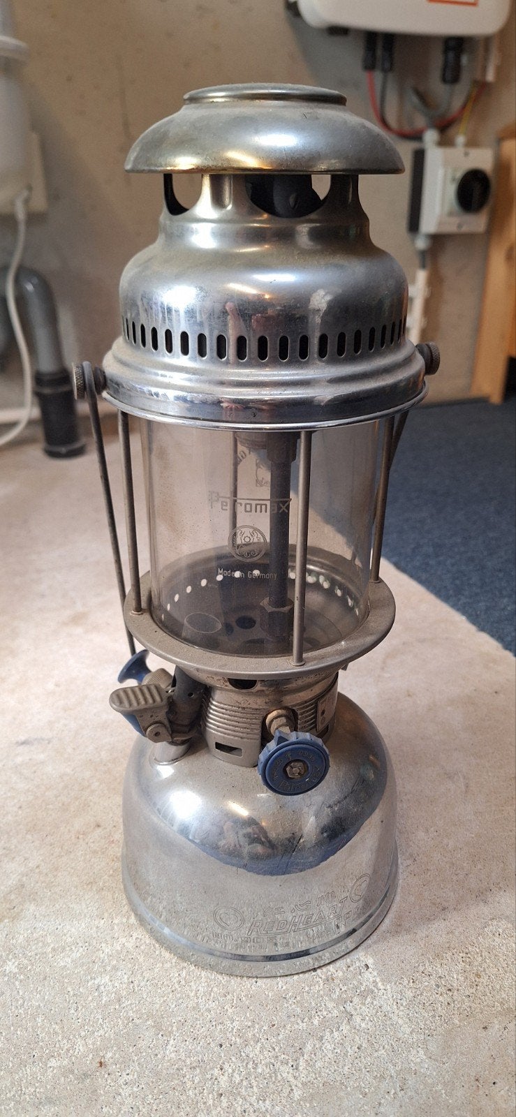 Vintage Petromax lamp - Origineel en functioneel, Antiek en Kunst, Ophalen of Verzenden