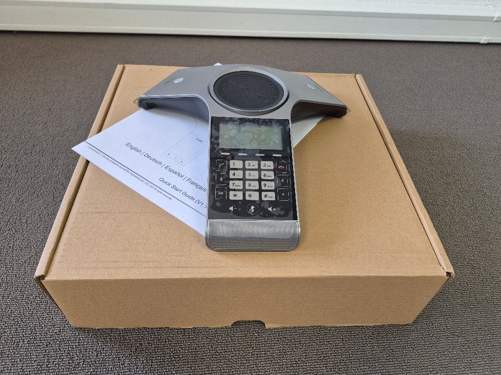 Yealink CP965 Conference Phone, Telecommunicatie, Datacommunicatie en VoIP, Ophalen, Gebruikt, Telefoon