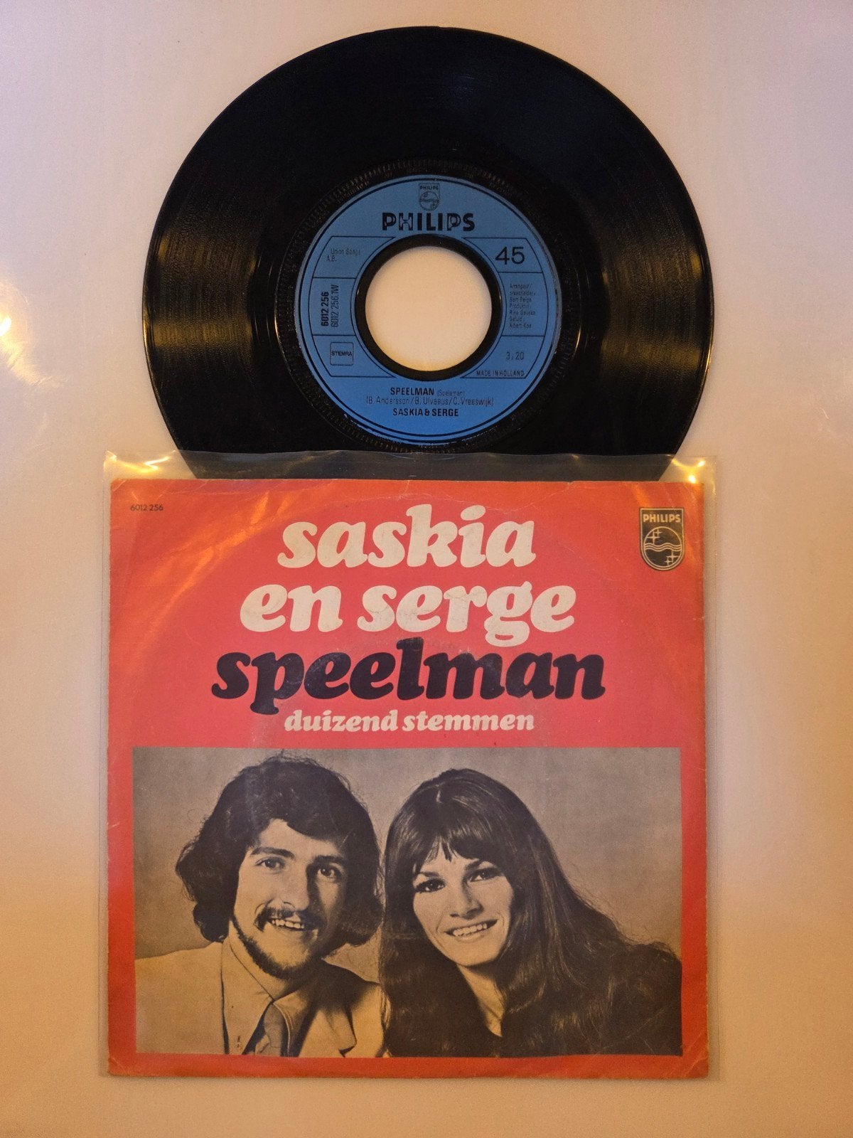Saskia & Serge - Duizend stemmen, Ophalen of Verzenden, Gebruikt, 7 inch, Pop