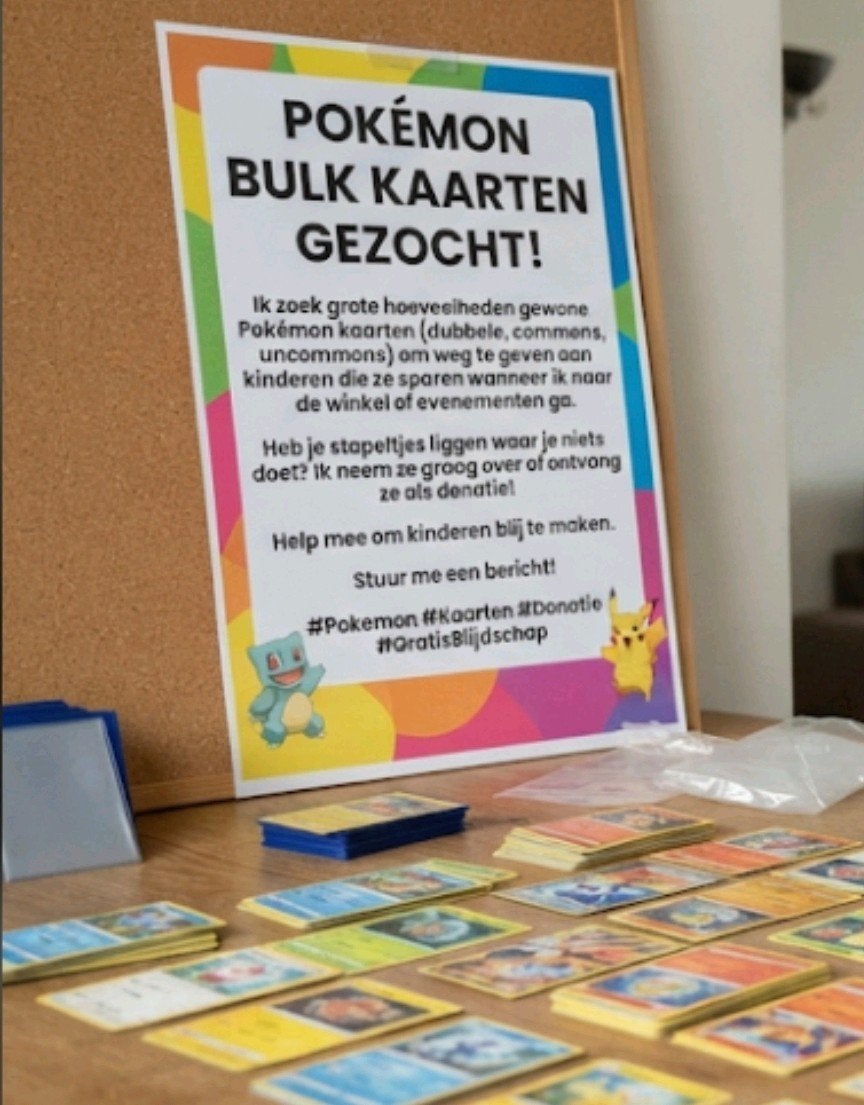 gezocht; bulk kaartjes, Ophalen, Meerdere kaarten